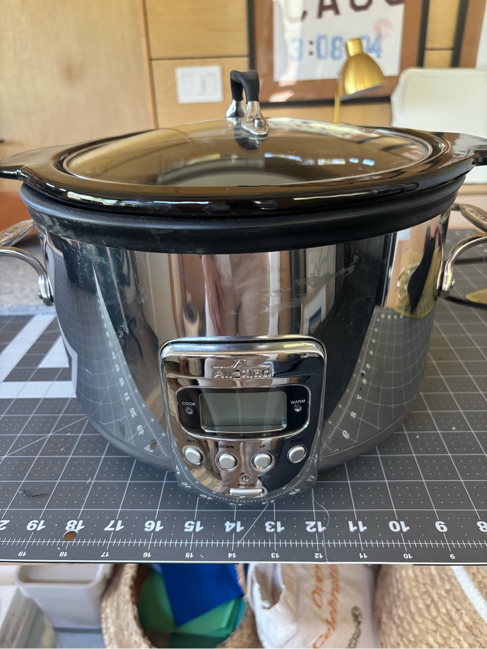 All-Clad Stainless Steel Programmable Slow Cooker - Silver